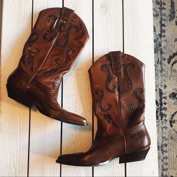 Nine West Shoes - Nine West Vintage Romnee Cowboy Boots